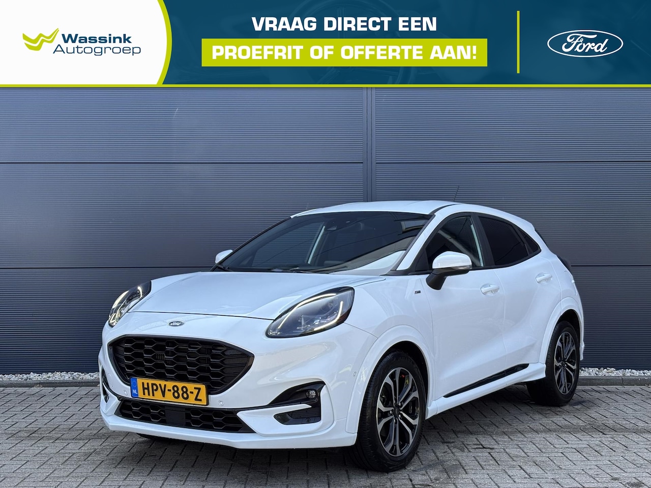 Ford Puma - 1.0i Ecoboost Hybrid 125pk Aut ST-Line X | Navigatie | B&O Audio | Keyless | Apple carplay - AutoWereld.nl