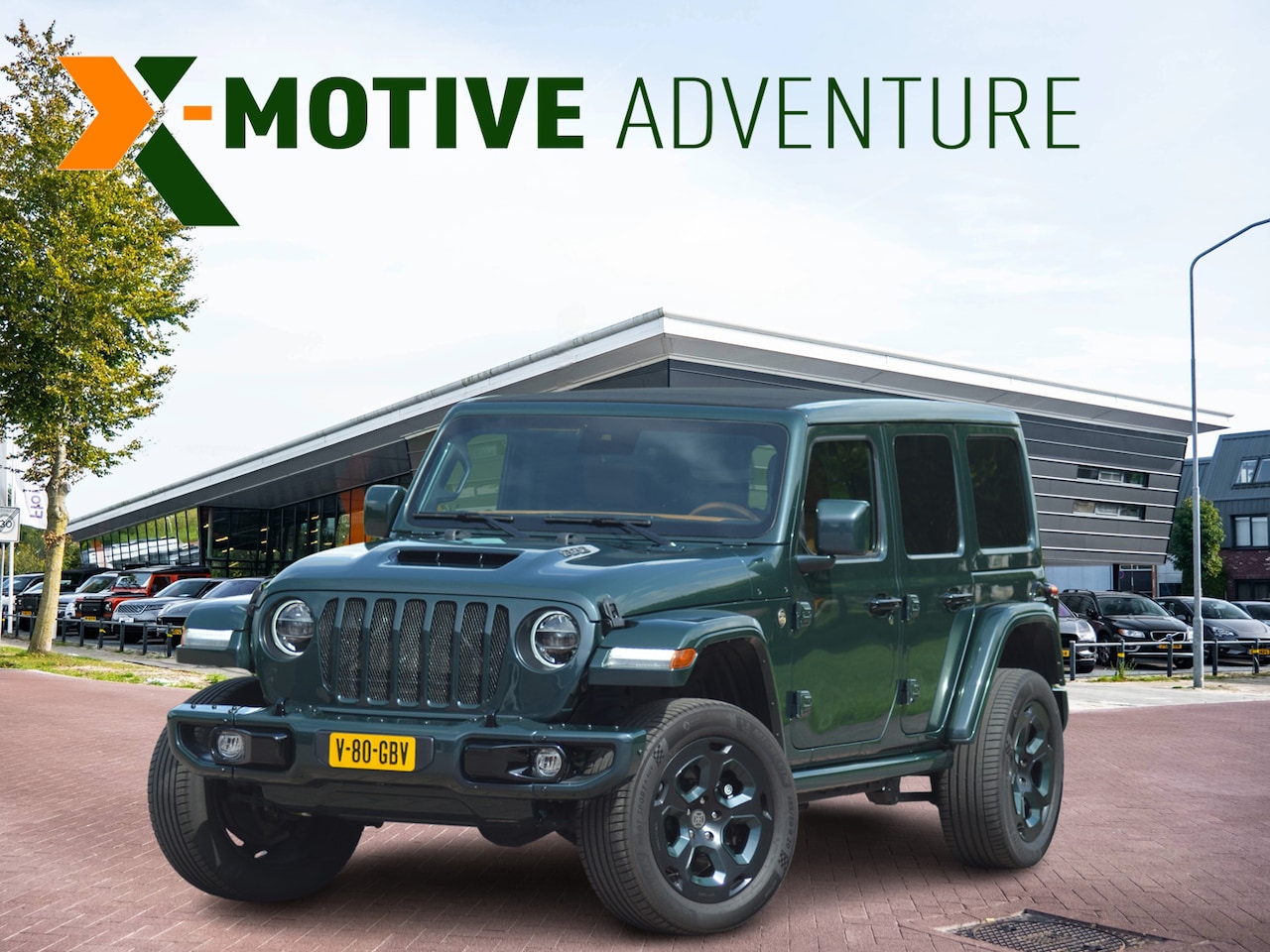 Jeep Wrangler - rubicon 392 392 6.4 V8 470pk Aut SG | Drivability pack | 22” | Volleder Custom | Dash Disp - AutoWereld.nl