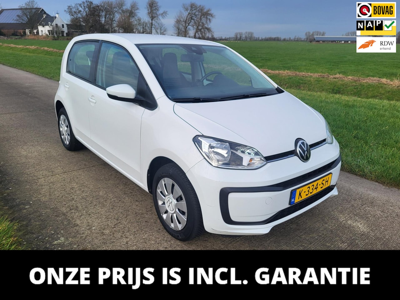 Volkswagen Up! - 2021 46.766kmNAP 5drs camera cruise controle - AutoWereld.nl