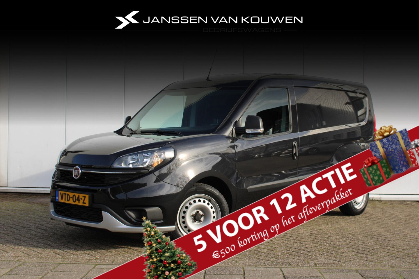 Fiat Doblò Cargo - 1.6 MJ L2H1 S Trekking Parkeercamera / Cruise-Control / Sidebars - AutoWereld.nl