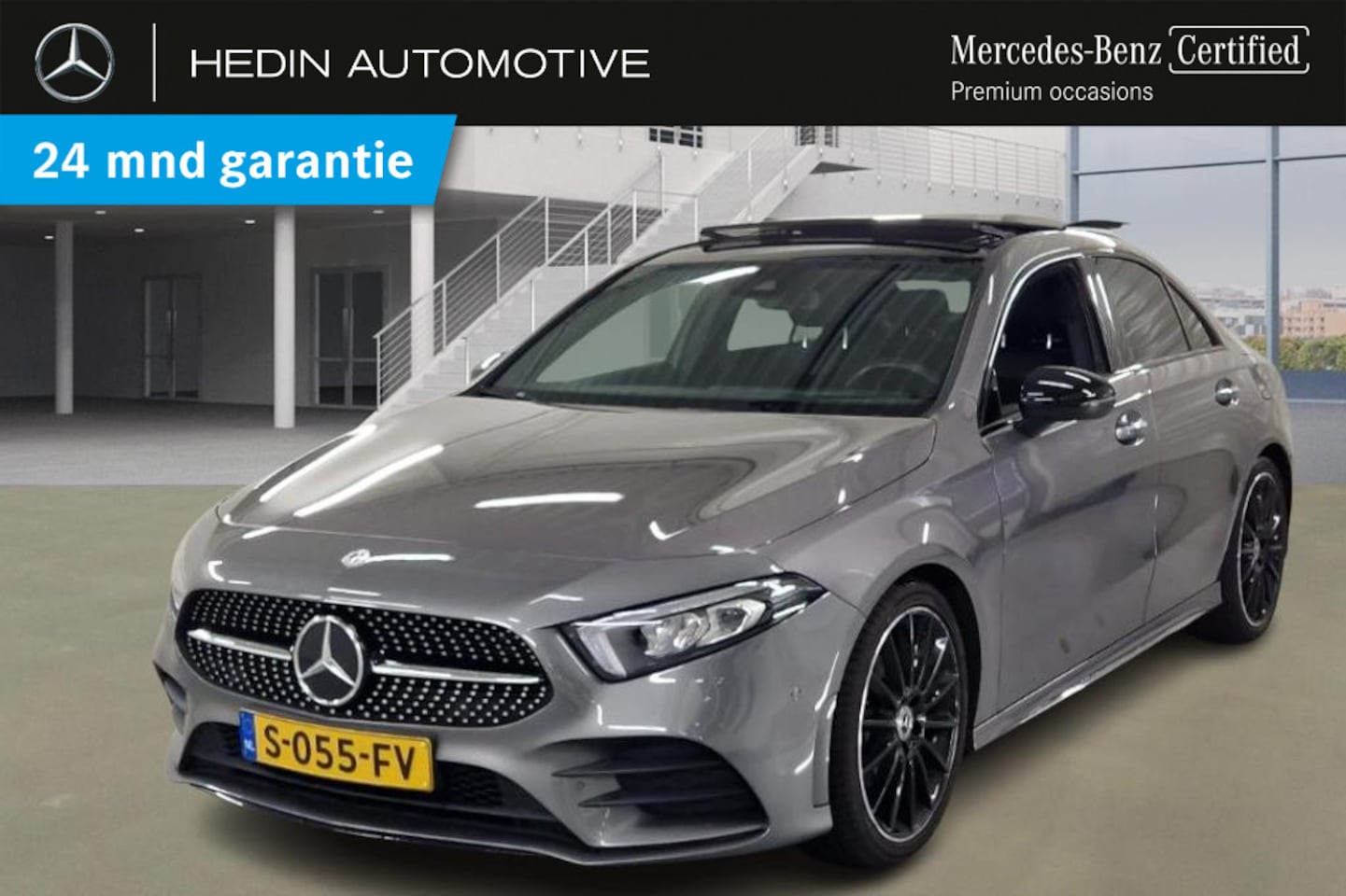 Mercedes-Benz A-klasse - A 180 Limousine Automaat AMG Line | Premium Pakket | Nightpakket | Panoramadak | LED | Sto - AutoWereld.nl