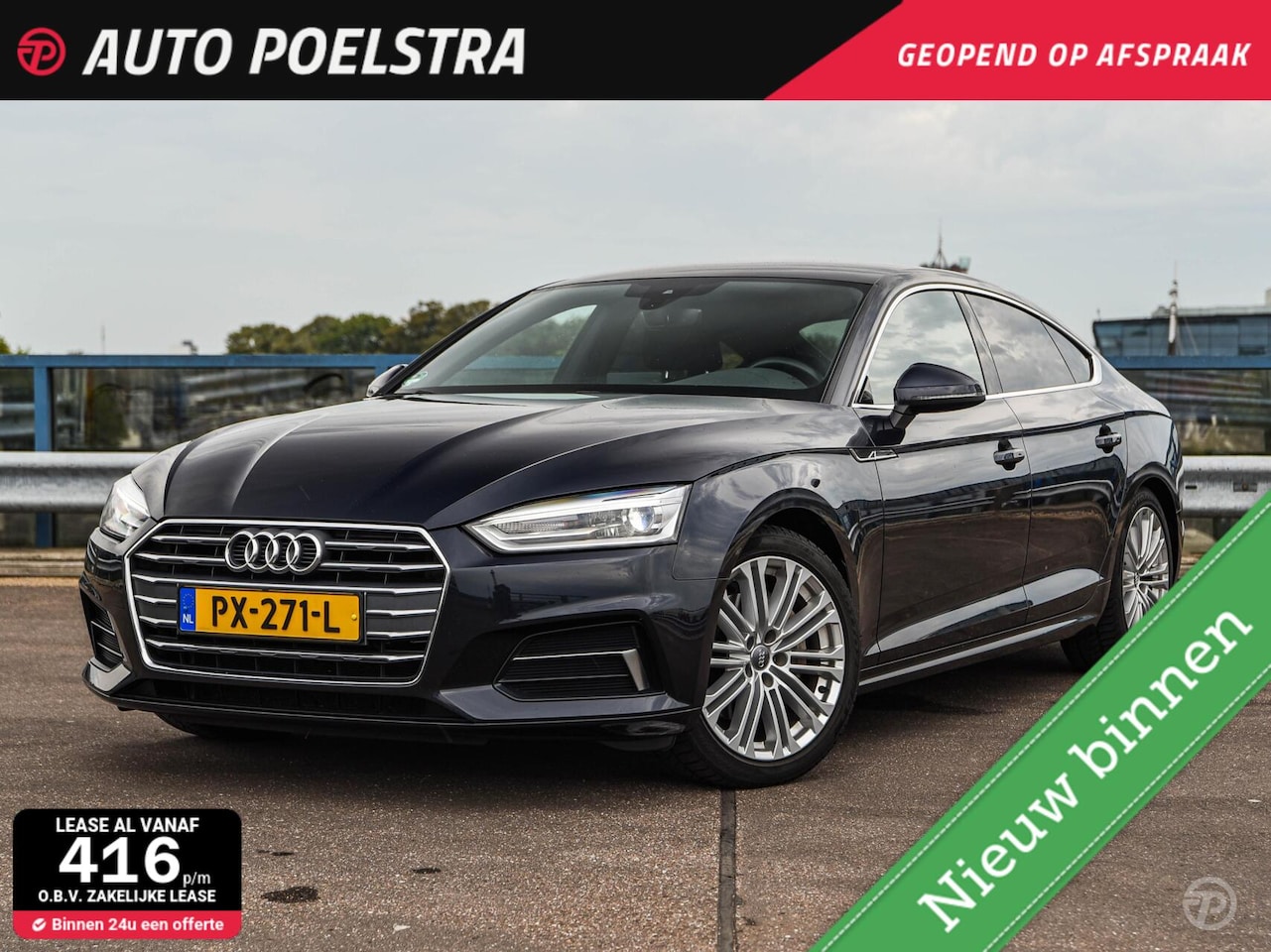 Audi A5 Sportback - 2.0 TDI 190 PK S-tronic Sport Pro Line Xenon Trekhaak Camera - AutoWereld.nl