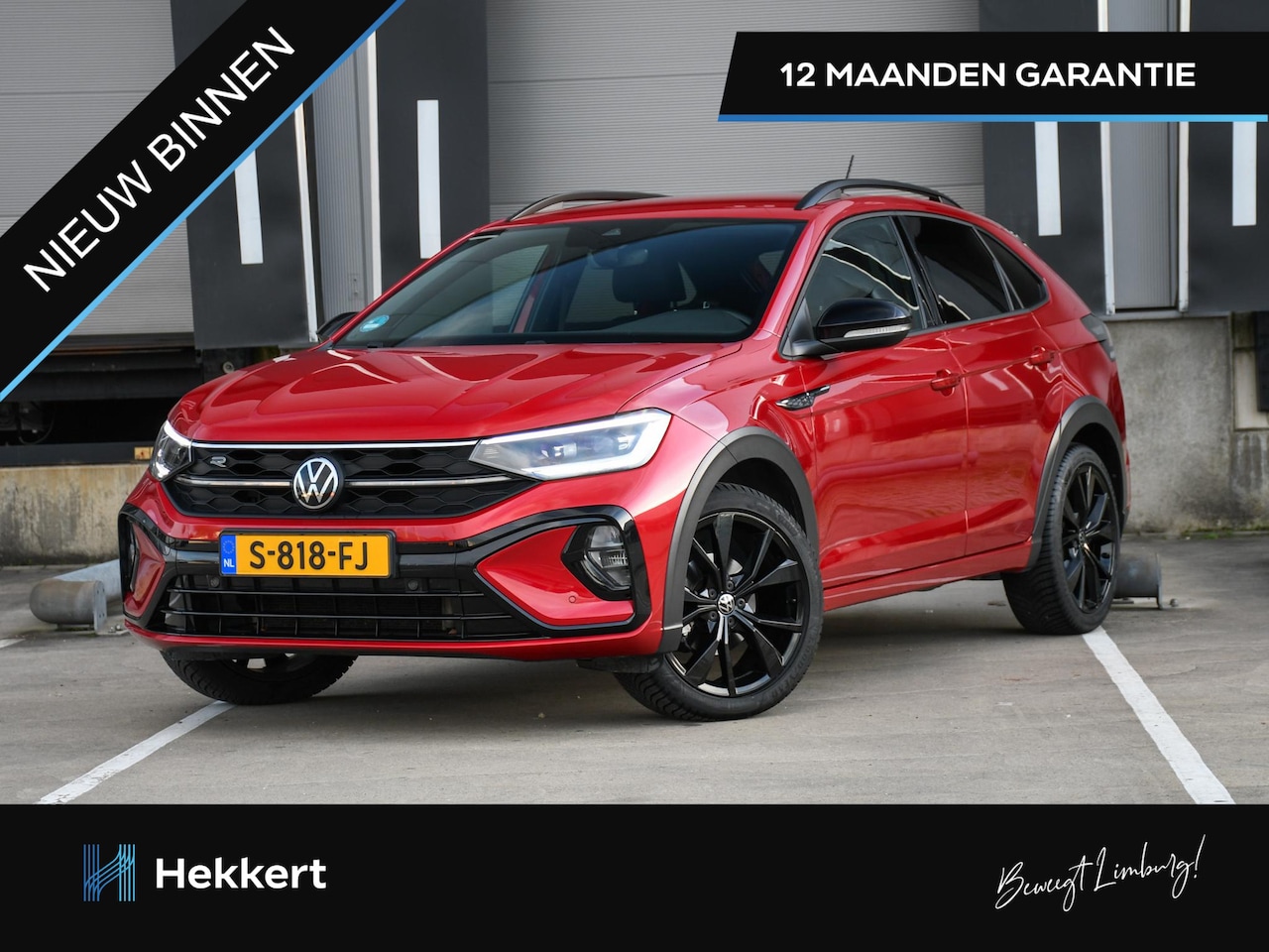 Volkswagen Taigo - R-Line Business 1.0 TSI 110pk Automaat 18''LM | LED | ADAPT. CRUISE | TREKHAAK | NAVI | PD - AutoWereld.nl