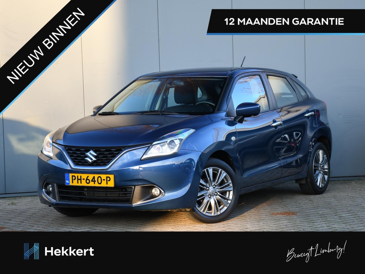 Suzuki Baleno - Exclusive 1.2 90pk STOELVERW. VOOR | 16''LM | CRUISE.C | BLUETOOTH | AIRCO | 40.484KM - AutoWereld.nl