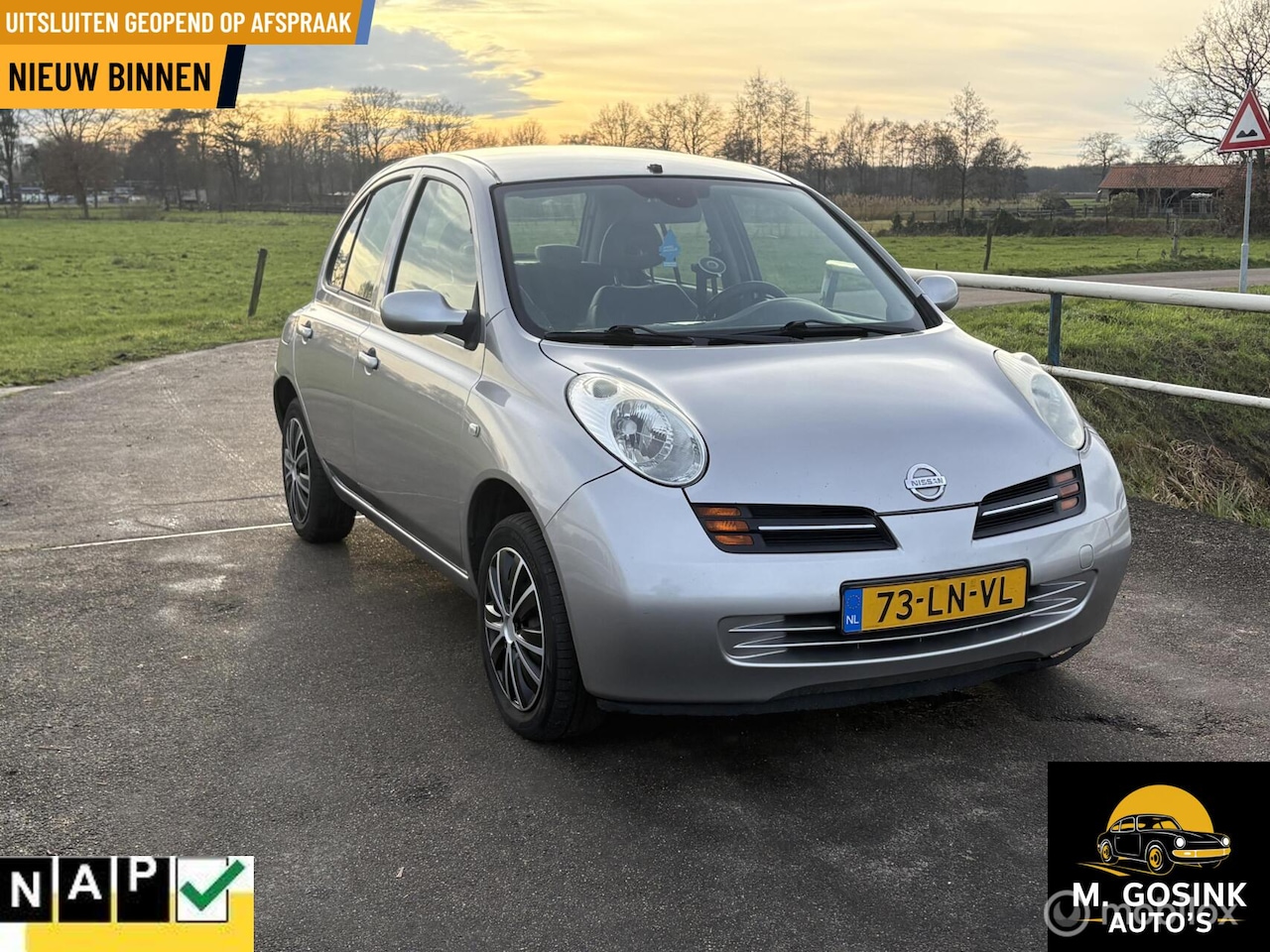 Nissan Micra - 1.4 Acenta 5 Deurs Apk tot 8-11-2026 - AutoWereld.nl