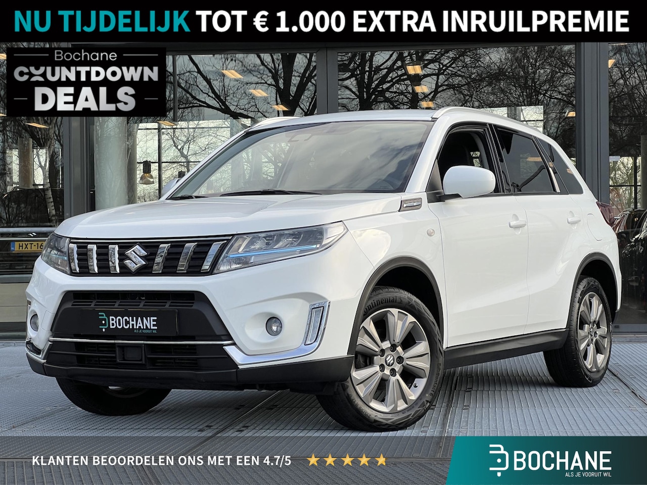 Suzuki Vitara - 1.4 Boosterjet Select Smart Hybrid | Trekhaak - 1500KG trekgewicht | Carplay | Achteruitri - AutoWereld.nl