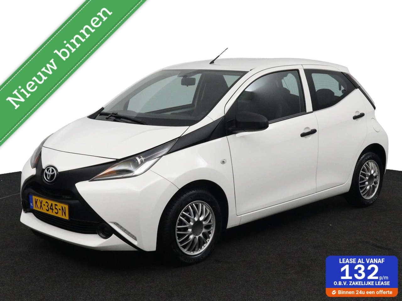 Toyota Aygo - 1.0 VVT-i x-now | 5 Deurs | Airco | Centraal | - AutoWereld.nl