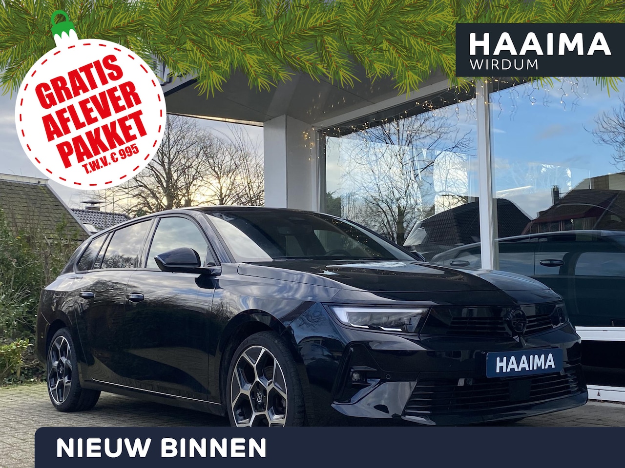 Opel Astra Sports Tourer - 1.2T 130pk Automaat Ultimate | Schuif/-kanteldak| Navigatie | 360 Camera | AGR Comfortstoe - AutoWereld.nl