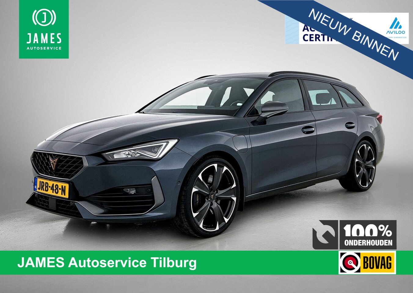 CUPRA Leon Sportstourer - 1.4 e-Hybrid VZ Adrenaline VIRTUAL | AD-CRUISE | CARPLAY & NAVI | TREKHAAK - AutoWereld.nl