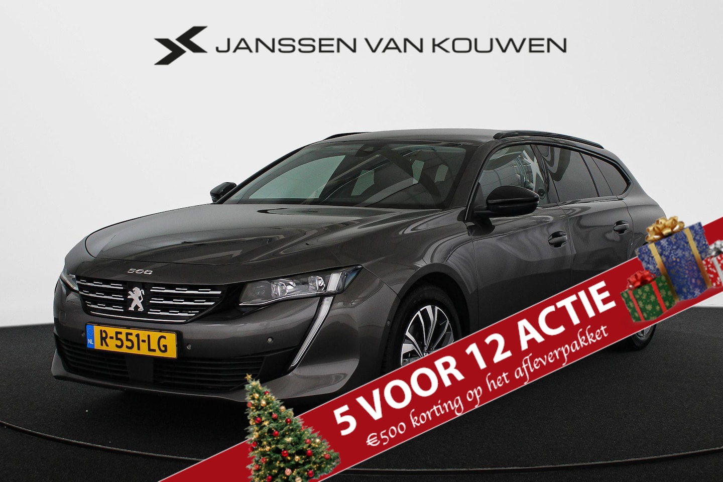 Peugeot 508 SW - 1.2 PureTech Allure Pack Business Achteruitrijcamera LED Adaptieve Cruise Navigatie - AutoWereld.nl