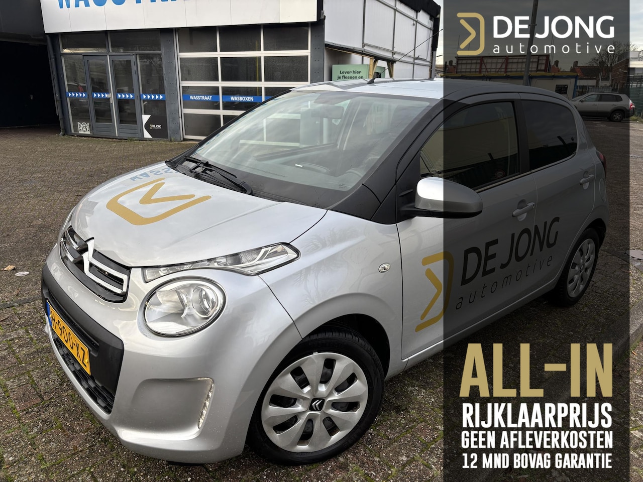 Citroën C1 - 1.0 VTi Feel ALL-IN RIJKLAAR PRIJS/Airco/Bleutooth/Donker glas/Airco/Rijdende demonstratie - AutoWereld.nl