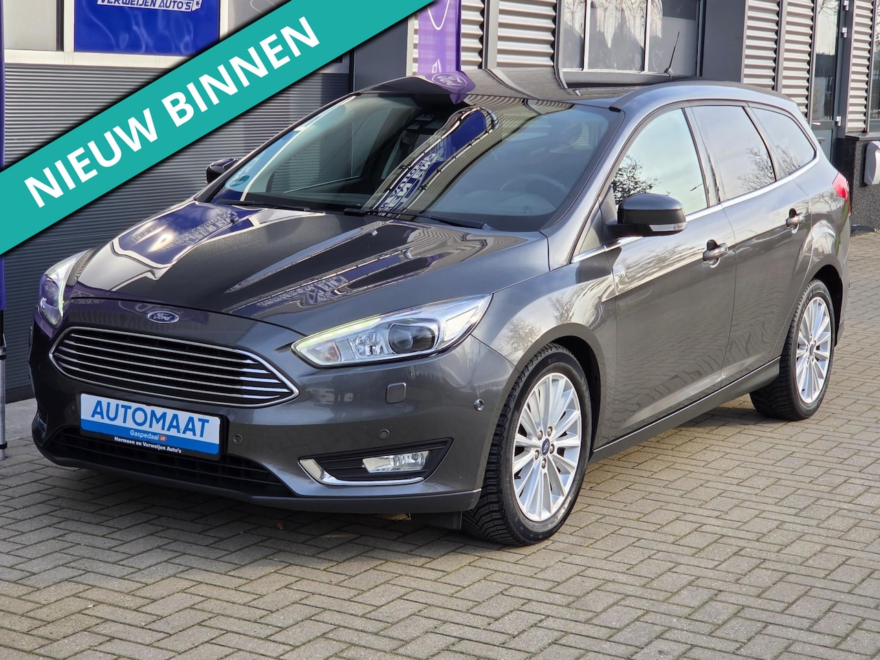 Ford Focus Wagon - 1.5 EcoBoost 150pk Titanium automaat! - AutoWereld.nl
