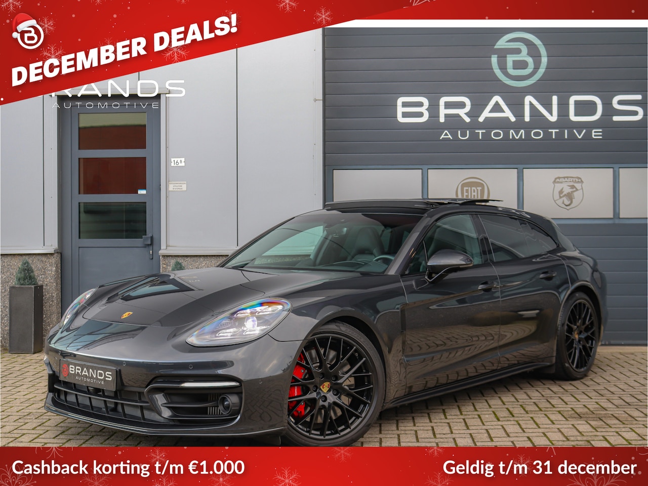 Porsche Panamera Sport Turismo - 2.9 4S Hybrid Pano Soft close RWS Vol opties Approved - AutoWereld.nl