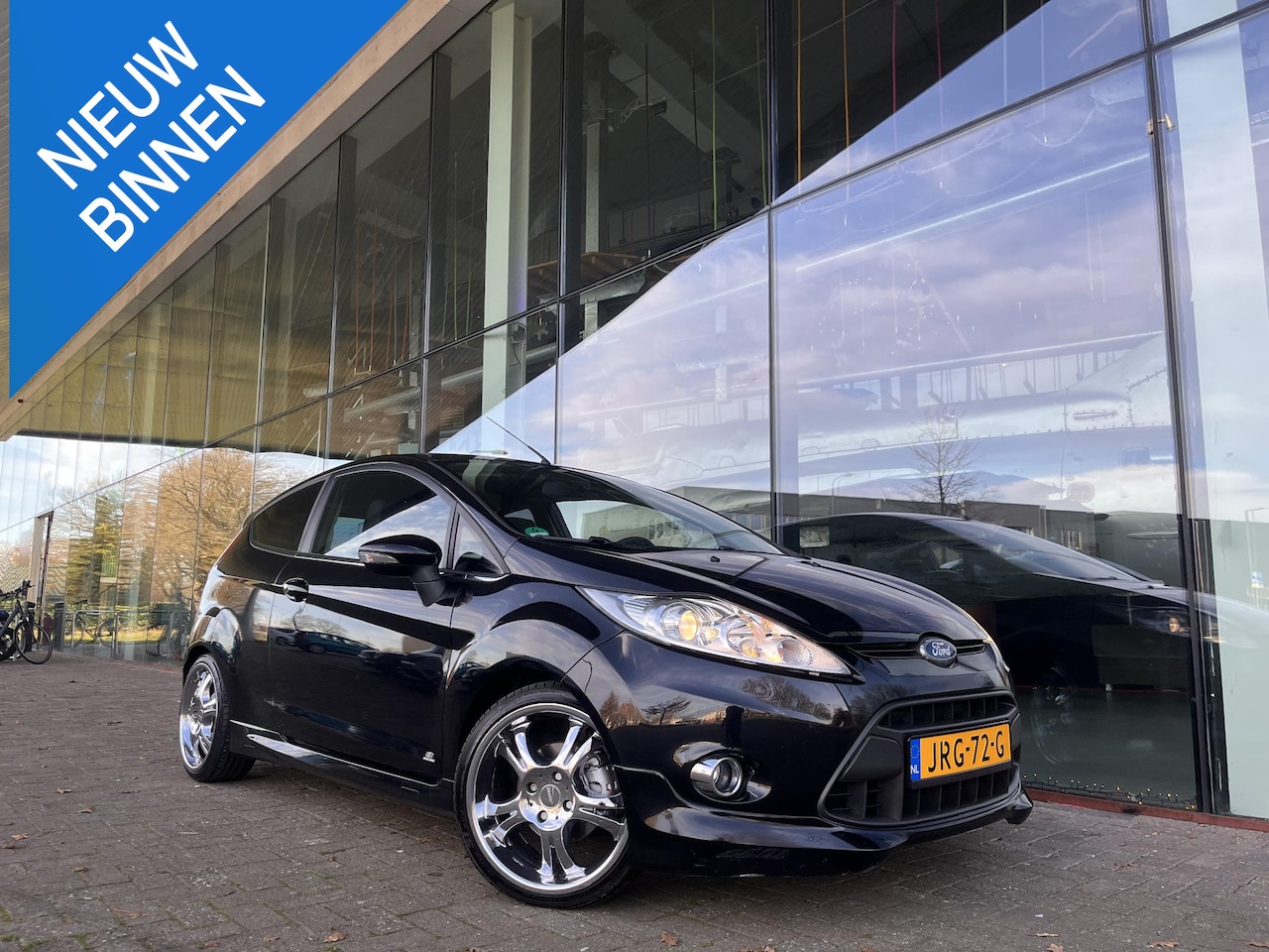 Ford Fiesta - 1.4 ST LINE 97 PK CHROOM & BLACK SPORT - AutoWereld.nl