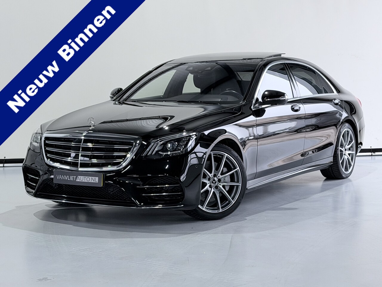 Mercedes-Benz S-klasse - 560 e Lang AMG Premium Plus Pan Dak / Soft Close / Head Up - AutoWereld.nl