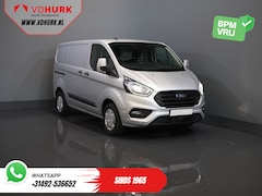 Ford Transit Custom - 2.0 TDCI 130 pk BPM VRIJ Sortimo/ Standkachel/ Stoelverw./ Carplay/ Camera/ Navi/ Cruise