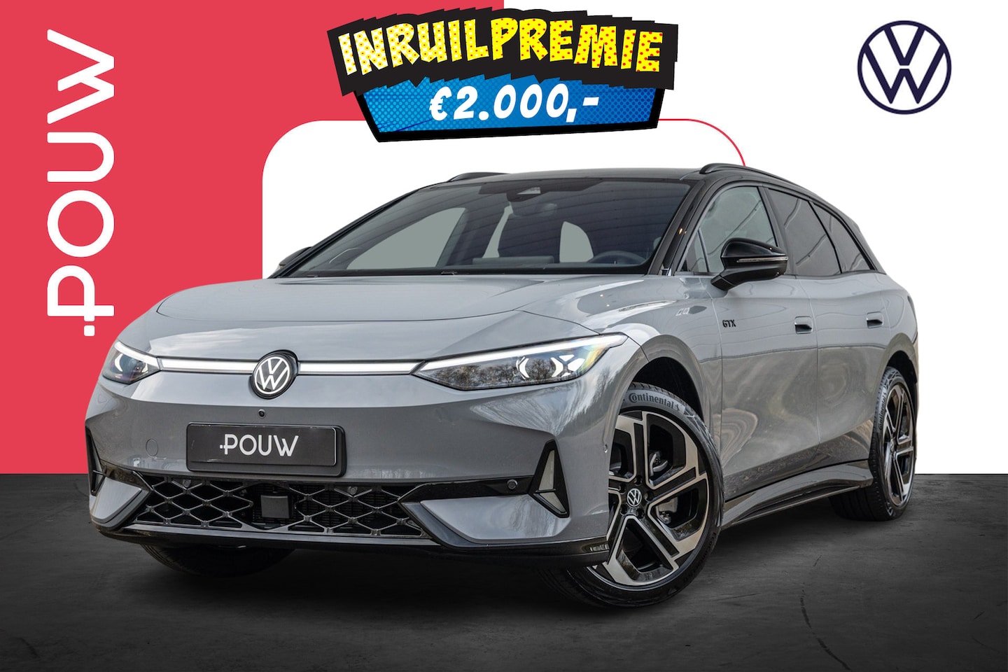 Volkswagen ID.7 Tourer - GTX 340pk Limited Edition 86 kWh | Warmtepomp | Trekhaak Wegklapbaar - AutoWereld.nl