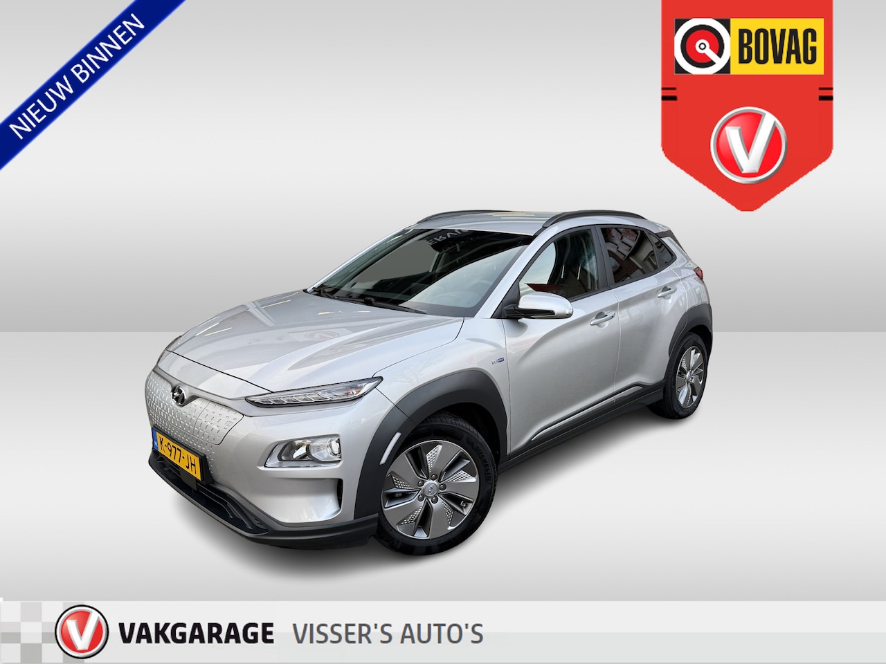 Hyundai Kona Electric - EV Fashion 64 kWh | Apple carplay/android auto | 17 inch velgen | keyless entry | achterui - AutoWereld.nl