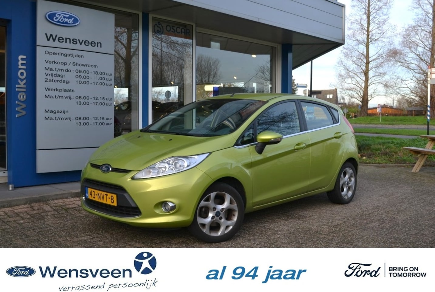 Ford Fiesta - 1.25i 82pk Titanium 5-deurs | dealer onderhouden, trekhaak - AutoWereld.nl