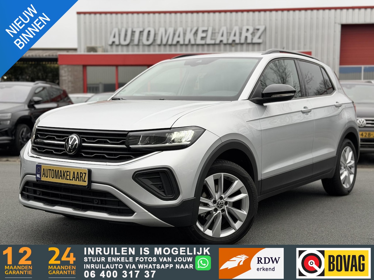 Volkswagen T-Cross - 1.0 TSI Life Edition CarPlay - AutoWereld.nl