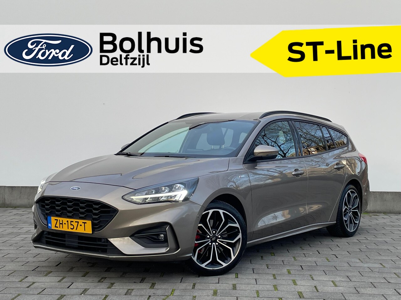 Ford Focus Wagon - EcoBoost 125pk ST Line Business | Winter Pack | Camera | Adapt. Cruise | B&O | 18'' velgen - AutoWereld.nl