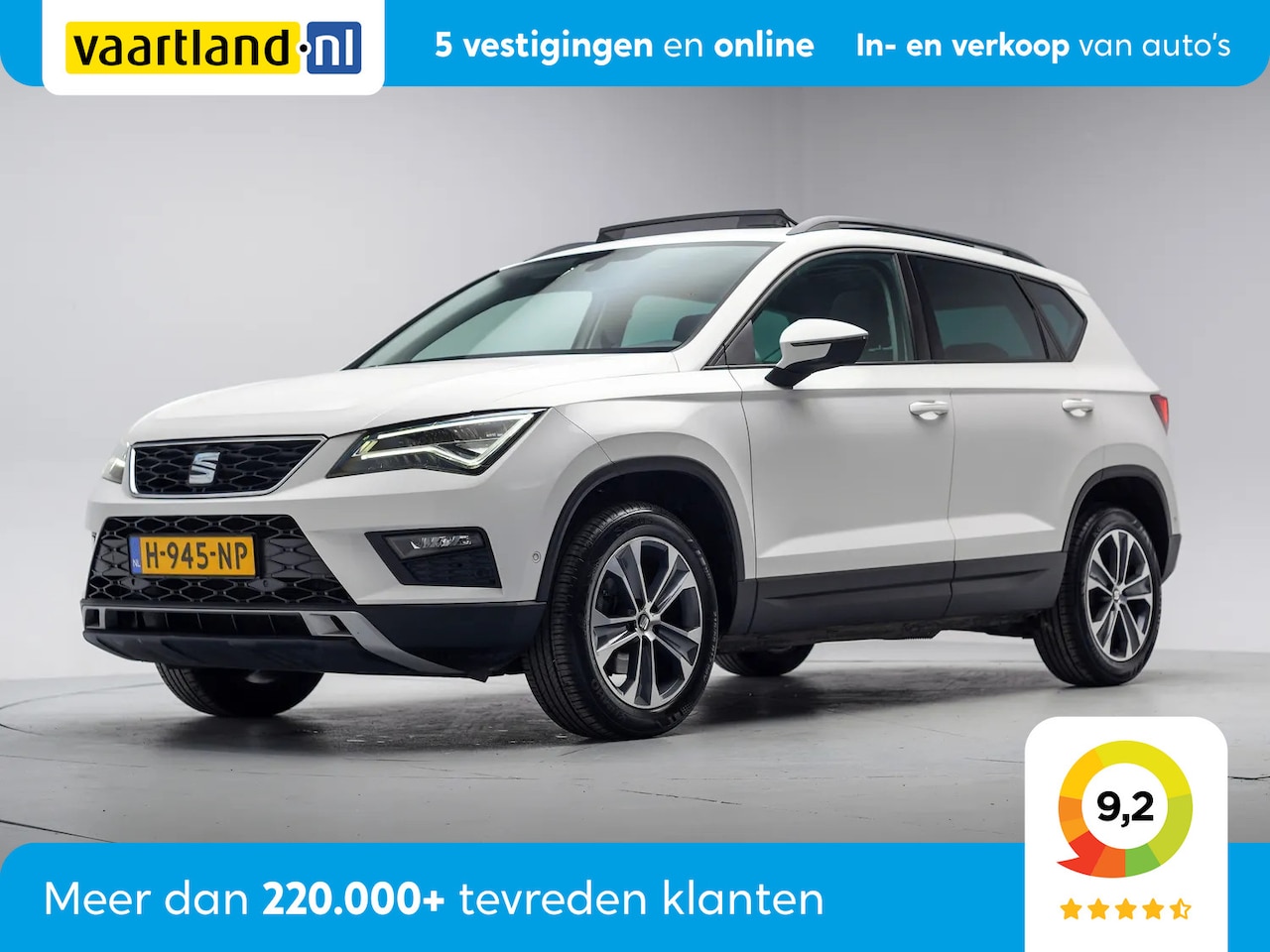 SEAT Ateca - 1.0 Eco TSI Style Business Intense [ Panorama LED Virtual Navi ] - AutoWereld.nl