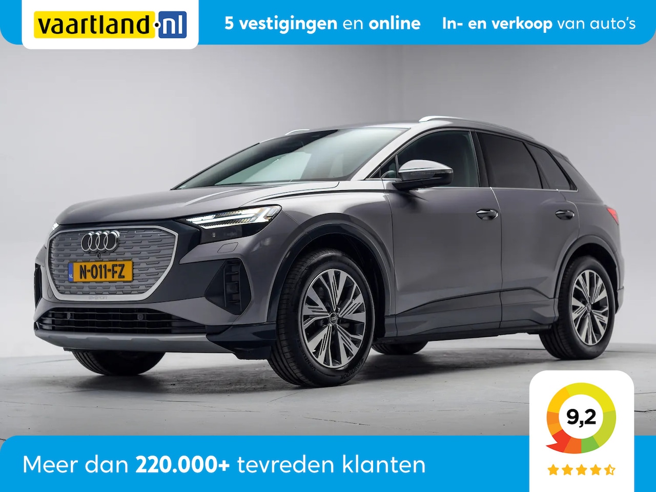Audi Q4 e-tron - 35 e-tron Launch edition Advanced 55kWh [ LED Sportstoelen Stoelverwarming ] - AutoWereld.nl