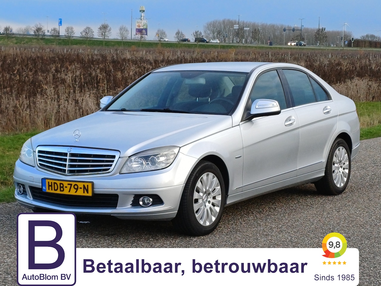 Mercedes-Benz C-klasse - 200 K Elegance /Youngtimer/Clima/Cruise/Stoelverw/Hout/Parkh/ - AutoWereld.nl