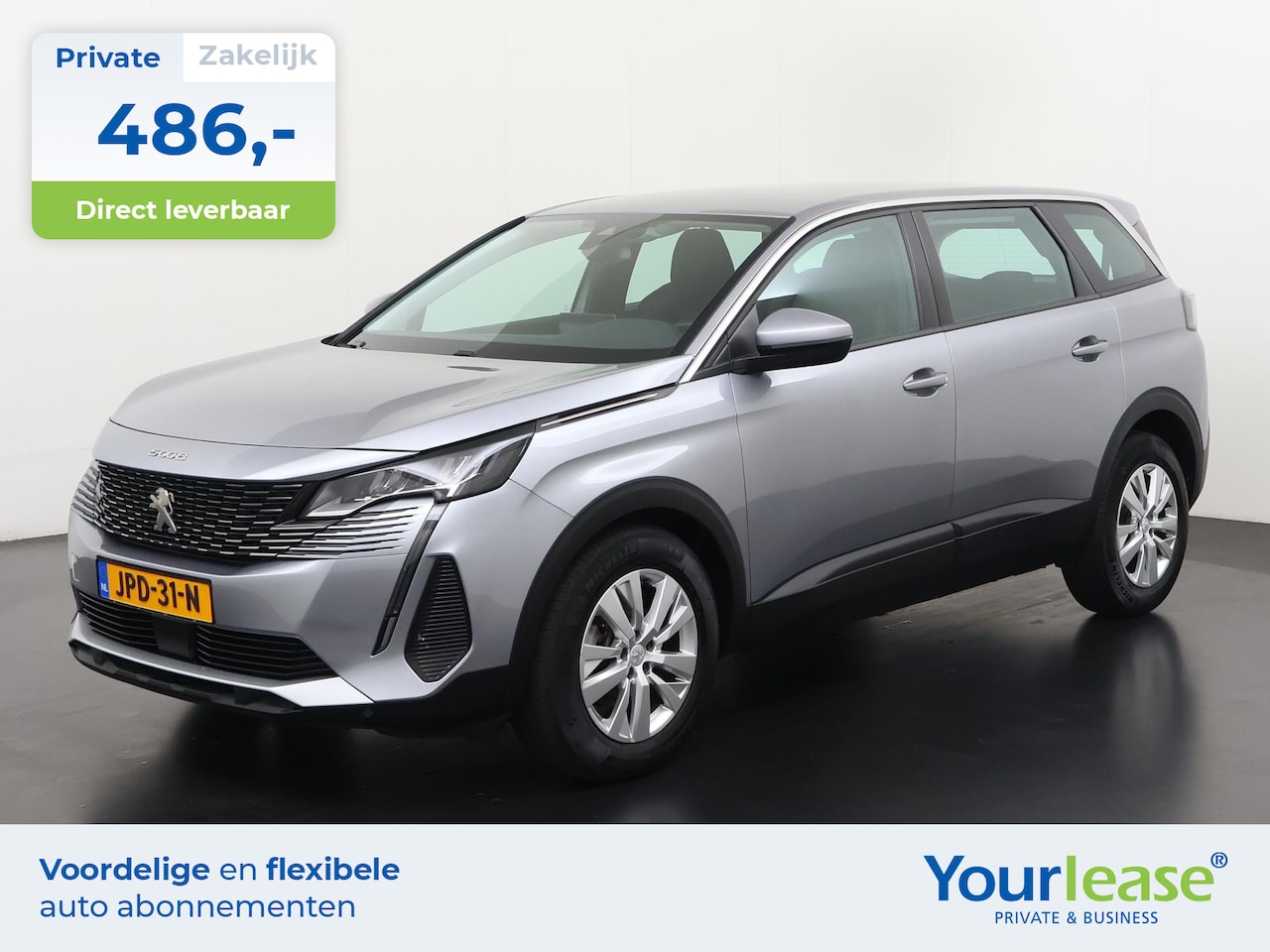 Peugeot 5008 - 1.2 PureTech Active Pack Business 7p. | All-in 486,- Private Lease | Direct uit voorraad - AutoWereld.nl