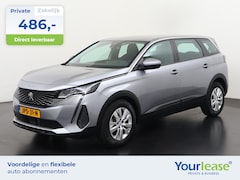 Peugeot 5008 - 1.2 PureTech Active Pack Business 7p. | All-in 486, - Private Lease | Direct uit voorraad
