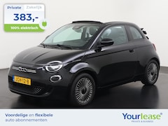 Fiat 500e - Cabrio Icon 42 kWh | All-in 383, - Private Lease | Direct uit voorraad