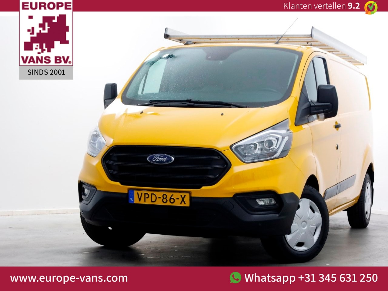 Ford Transit Custom - 2.0 TDCI L2H1 Trend Airco/Camera/Trekhaak 2800kg 03-2022 - AutoWereld.nl