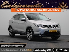 Nissan Qashqai - 1.6 Tekna | Panoramadak | Navigatie | Lederen bekelding | Climate Control | Rondomzicht ca