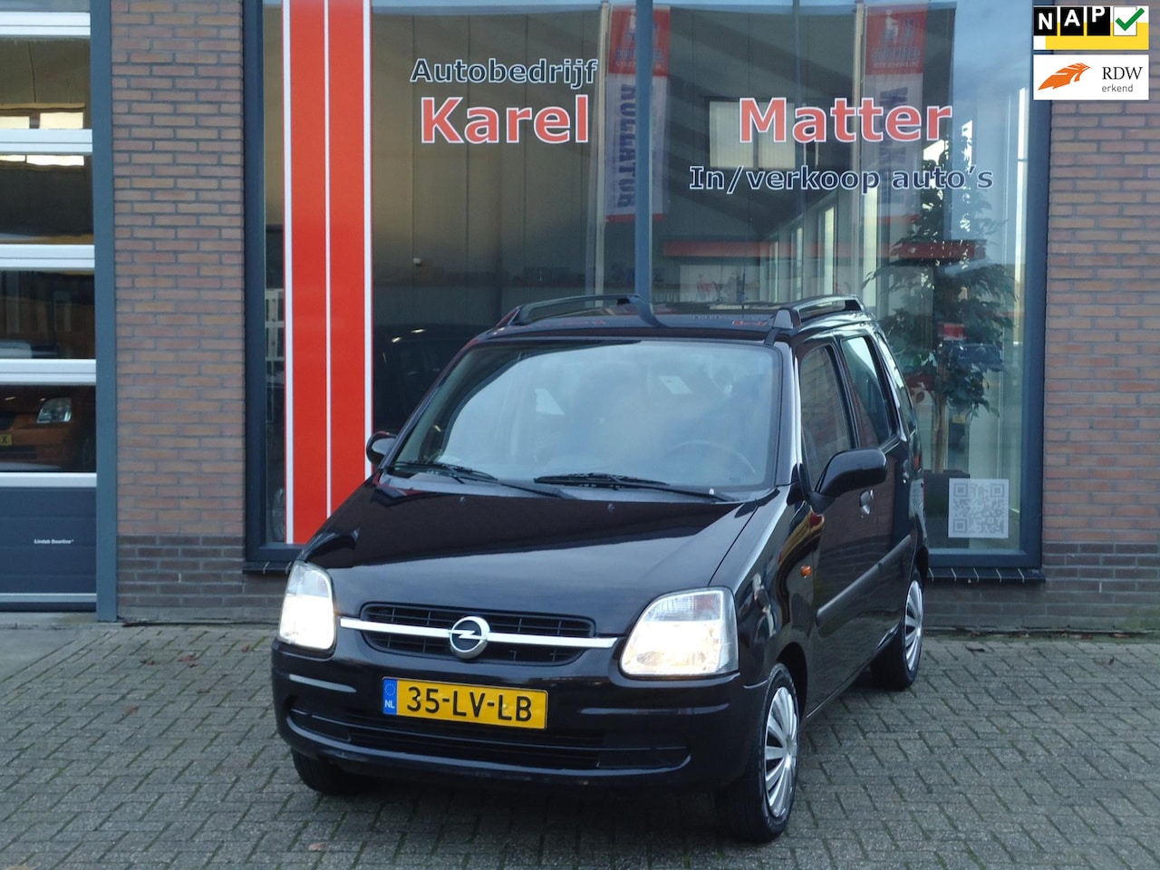 Opel Agila - 1.2-16V Color Edition *TREKHAAK* *APK T/M 22-08-2026* - AutoWereld.nl