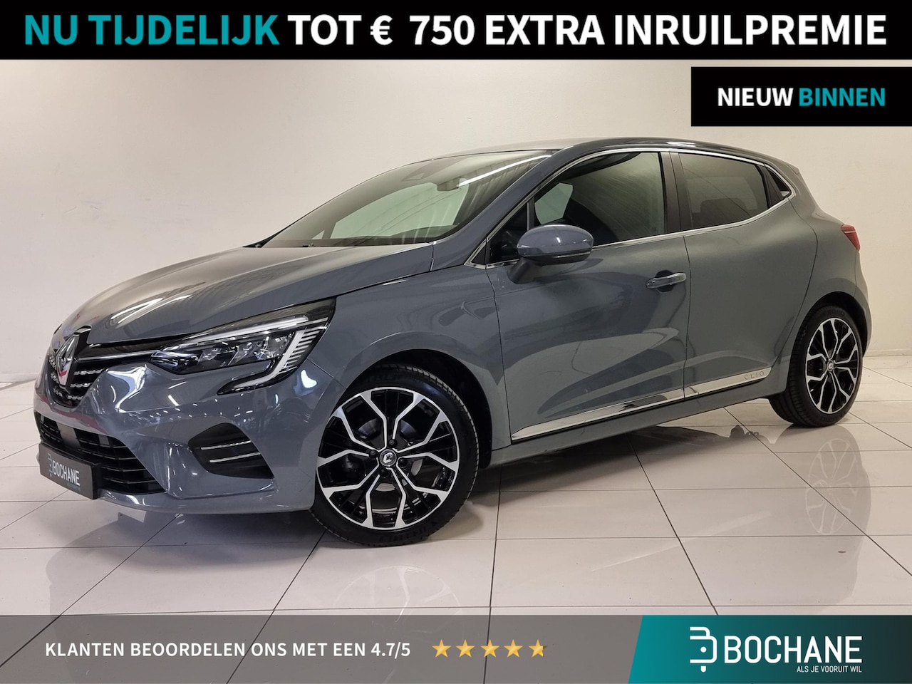Renault Clio - 1.0 TCe Intens | Trekhaak | Parkeersensoren | Apple CarPlay / Android Auto navigatie | - AutoWereld.nl