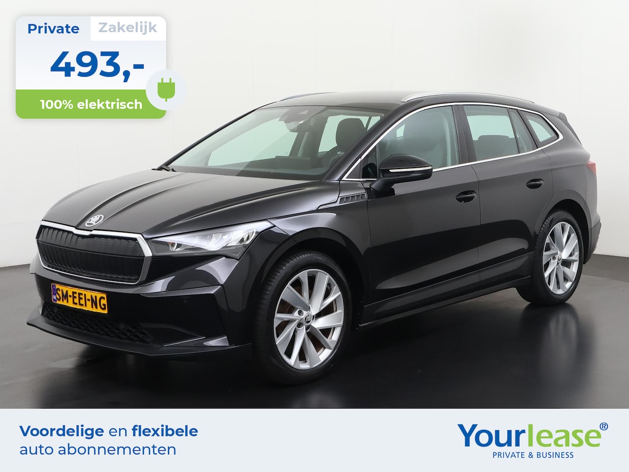 Skoda Enyaq iV - 60 Clever | All-in 493,- Private Lease | Direct uit voorraad - AutoWereld.nl