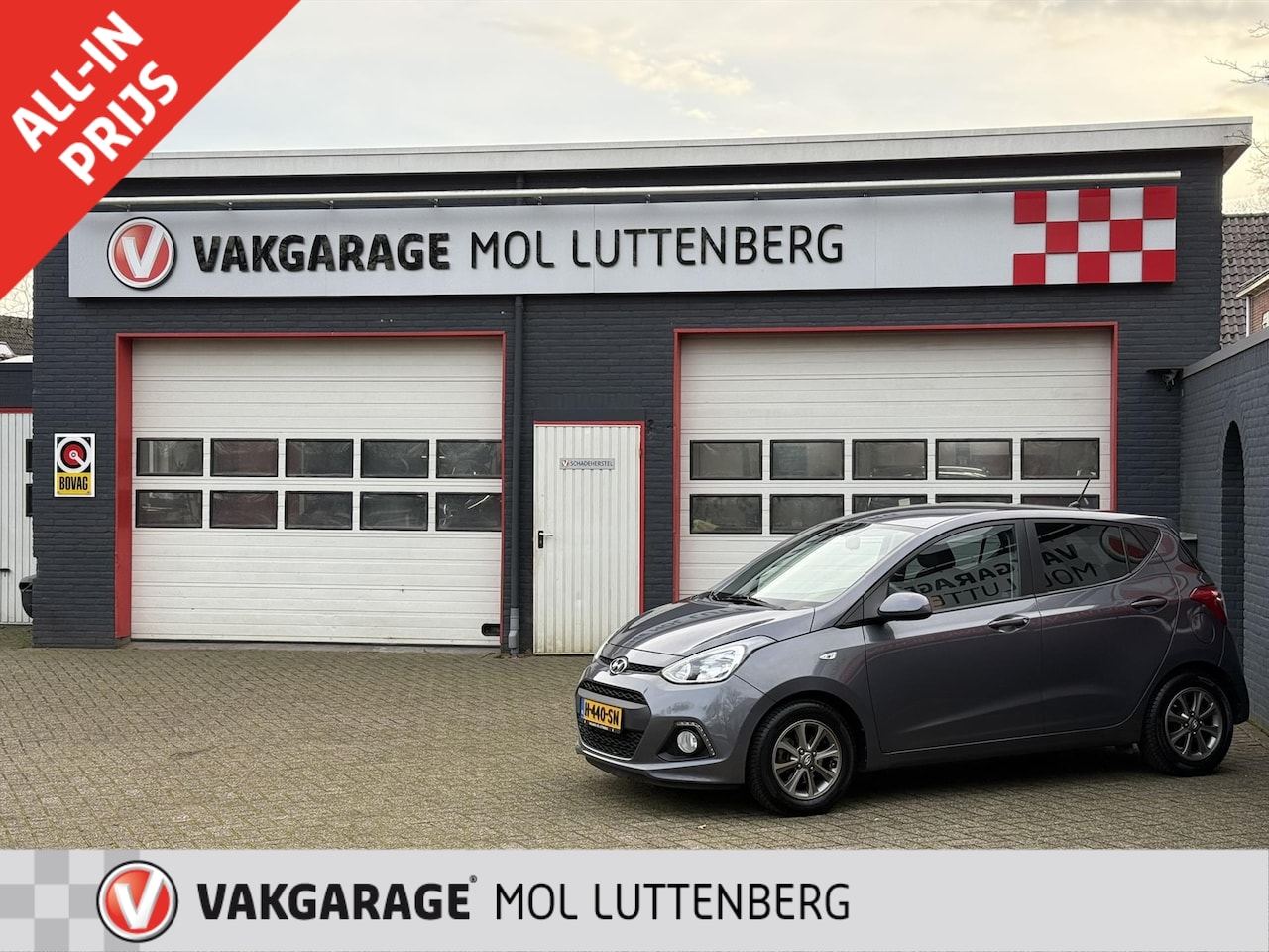 Hyundai i10 - 1.2i 85pk i-Drive Cool, STOELVERWARMING, STUURVERWARMING, BLUETOOTH, ALL SEASON - AutoWereld.nl