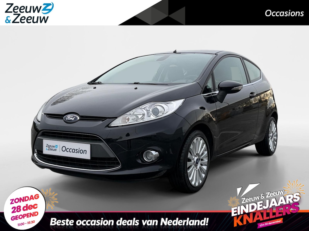 Ford Fiesta - 1.25 Titanium | Airco | Cruise control | Voorruitverwarming | buitenspiegels elektrisch in - AutoWereld.nl
