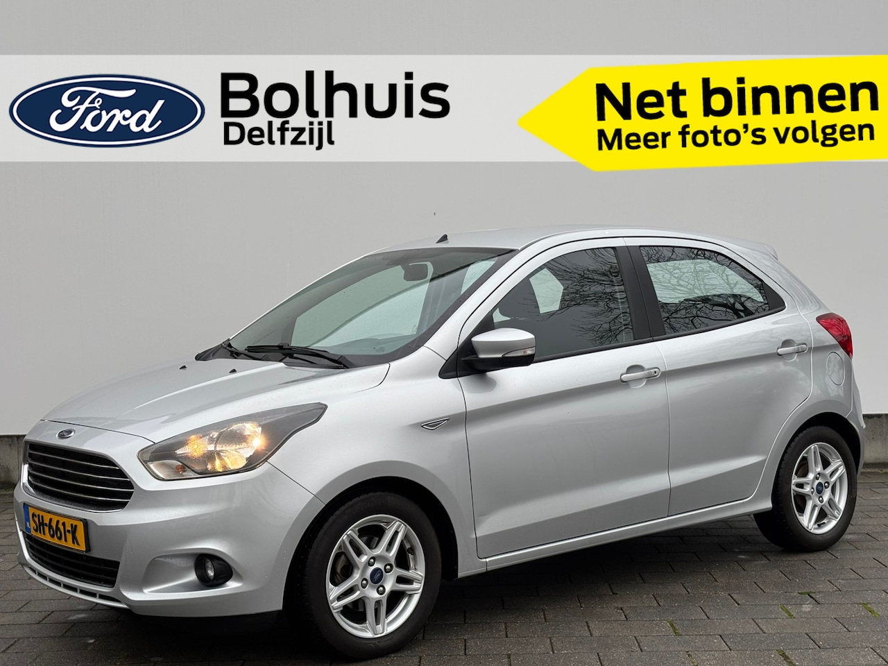 Ford Ka - 1.2 Trend Ultimate 100% dealer onderhouden | Cruise Control | Lichtmetaal | Parkeersensore - AutoWereld.nl