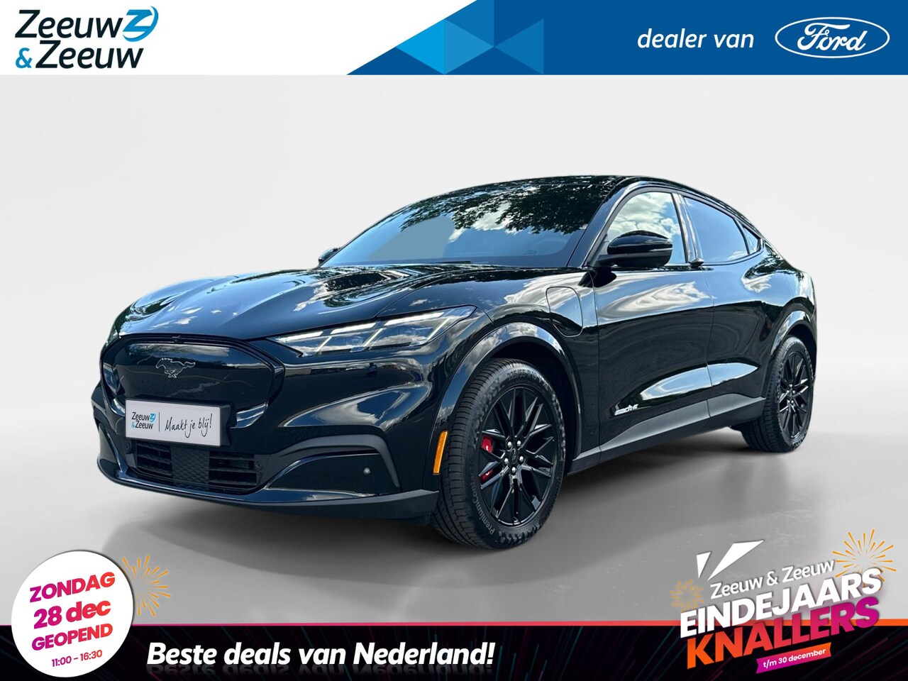 Ford Mustang Mach-E - Extended Premium RWD 88 kWh 268pk | €1.000.- korting | Nieuw te bestellen | Vanaf prijs - AutoWereld.nl