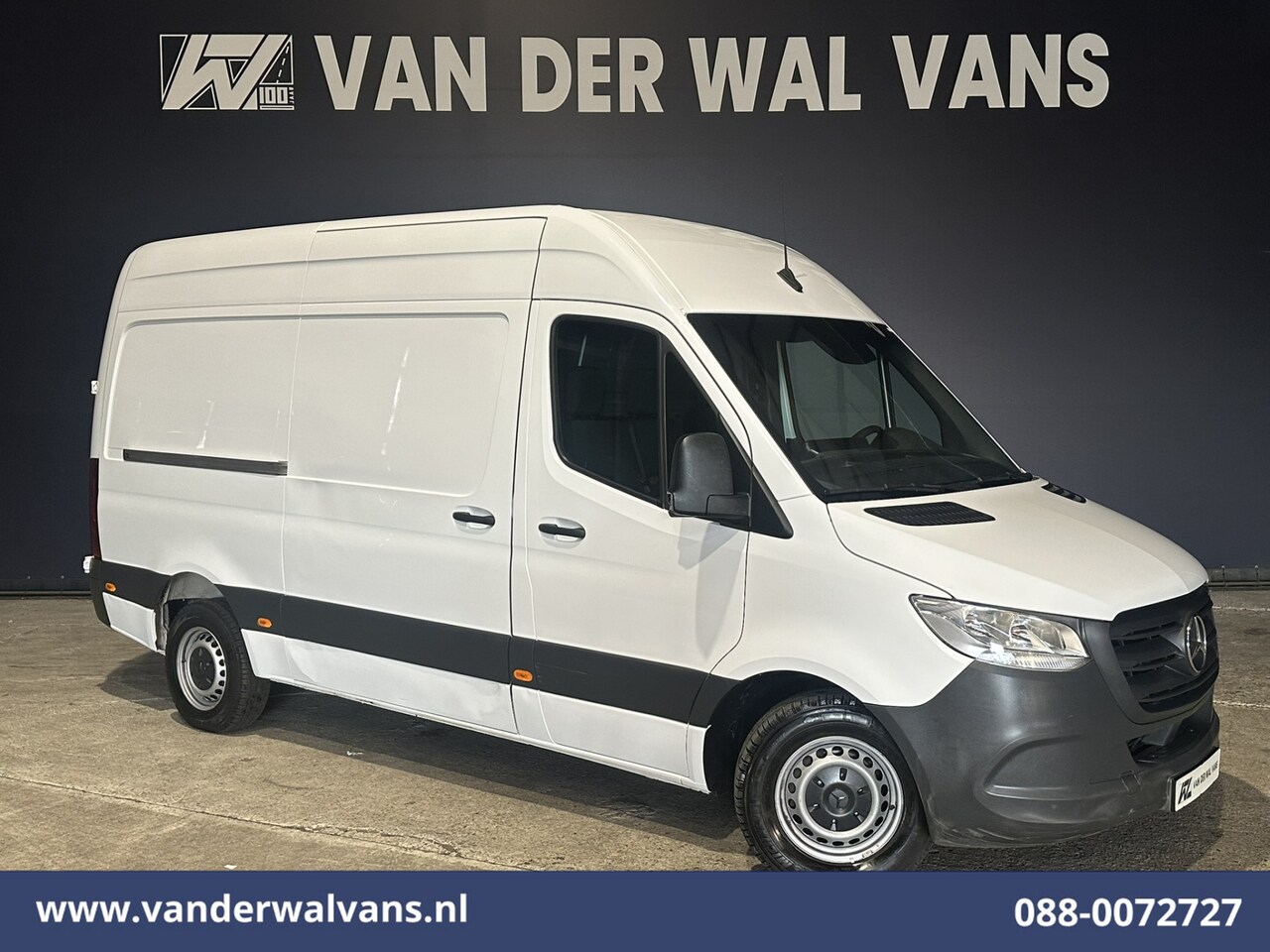 Mercedes-Benz Sprinter - 314 CDI 143pk 3500kg Trekhaak L2H2 Euro6 Airco | Cruisecontrol | Stoelverwarming Bijrijder - AutoWereld.nl