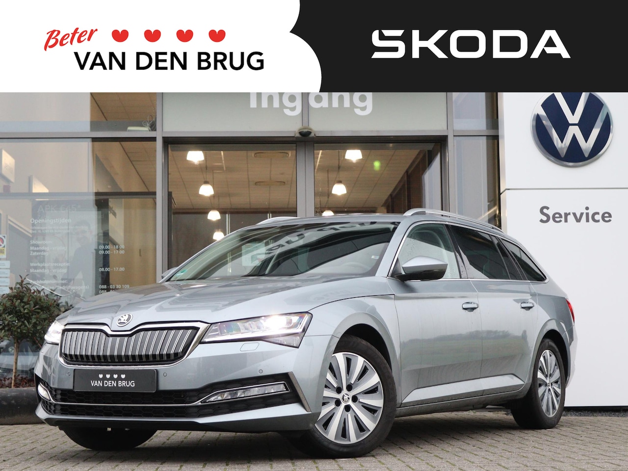 Skoda Superb Combi - 1.4 TSI iV 218 pk DSG Business Edition Plus | Navigatie | LED | Trekhaak | SmartLink | Cam - AutoWereld.nl