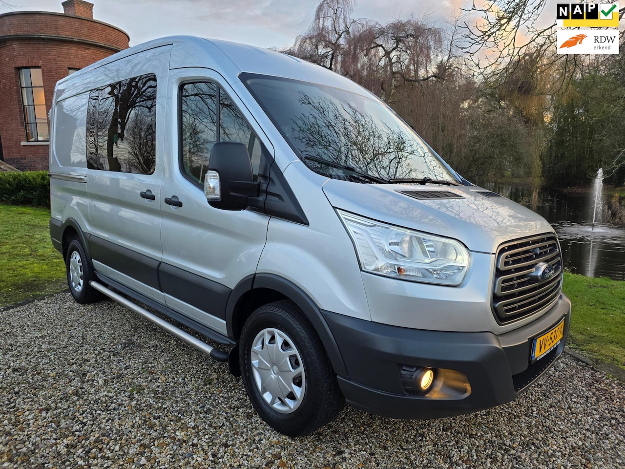 Ford Transit - 330 2.2 TDCI L2H3 DC 7-PERSOONS - AutoWereld.nl