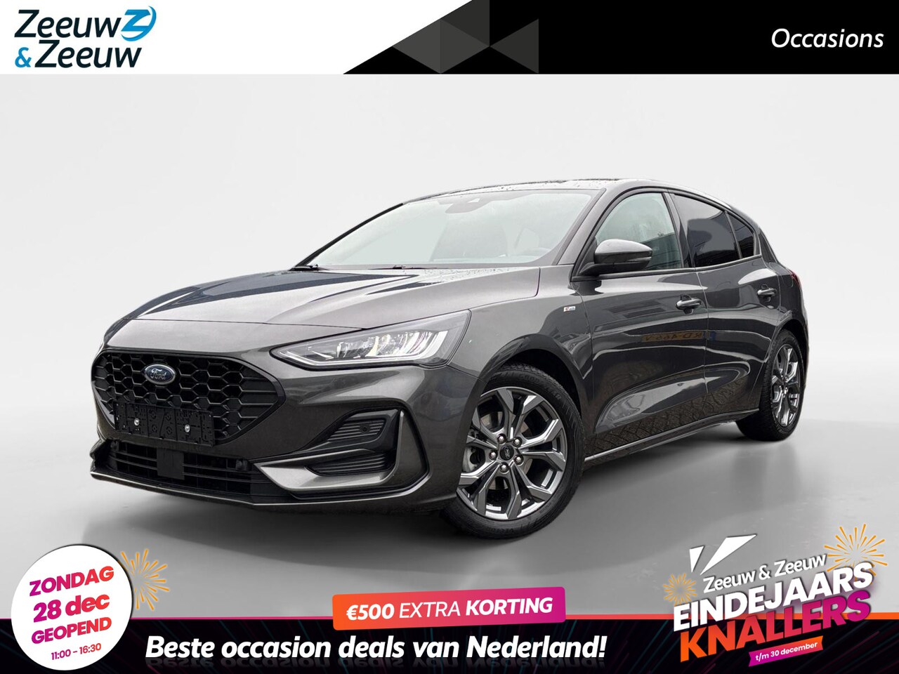 Ford Focus - 1.0 EcoBoost Hybrid ST Line | Winter pack | Cruise Control | Climate control | Sync 4 | Le - AutoWereld.nl