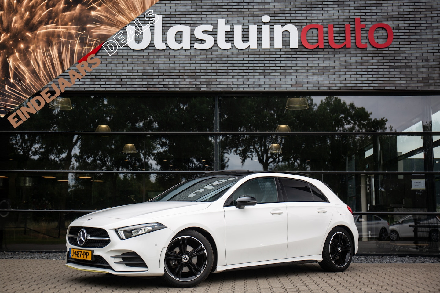 Mercedes-Benz A-klasse - 200 Business Solution 200 Business Solution, Edition 1 AMG Upgrade , Pano dak, Adap. cruise, Sfeerverlichting, - AutoWereld.nl
