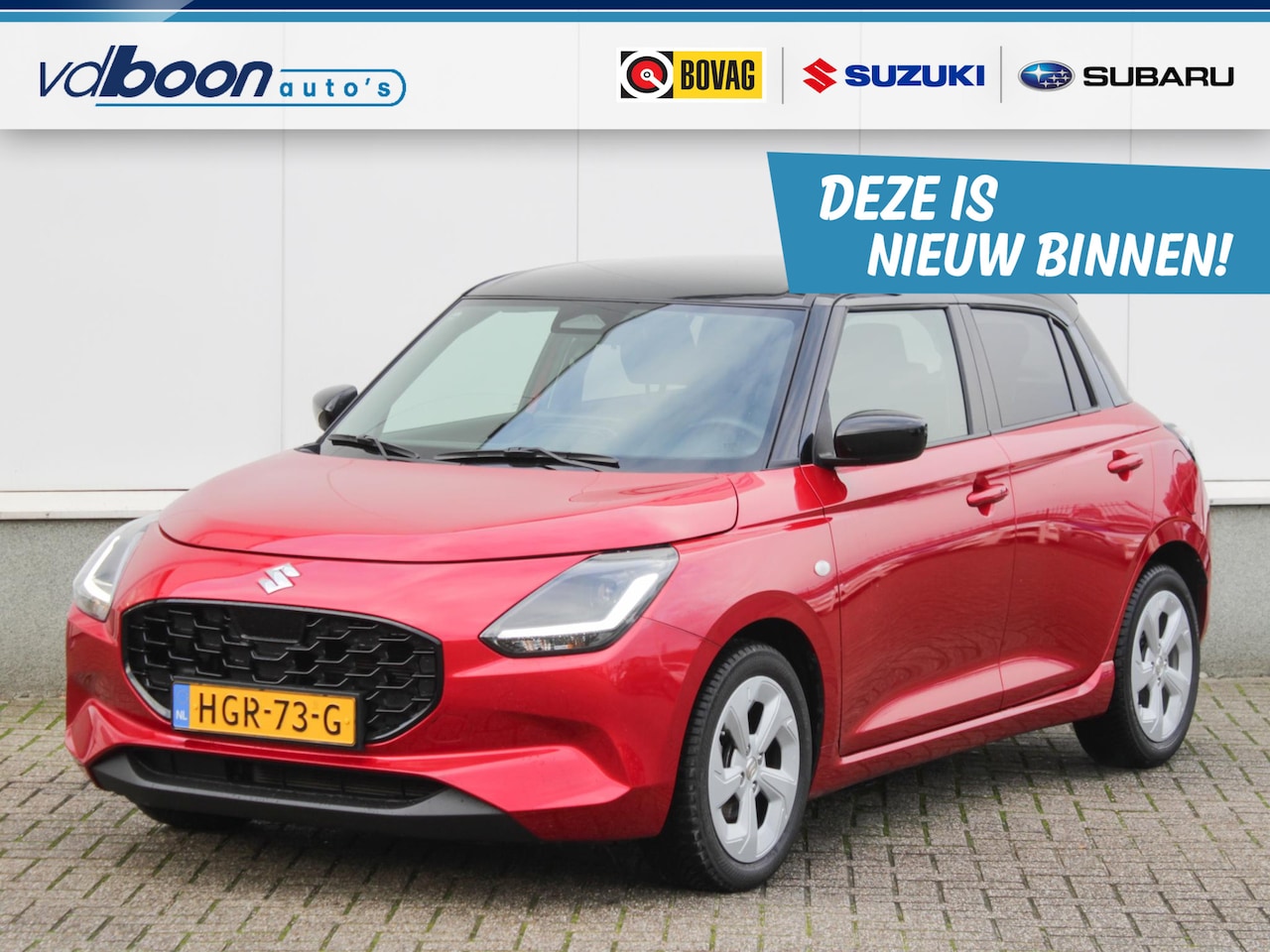 Suzuki Swift - 1.2 Select Smart Hybrid Automaat | Navi | Adap. Cruise | Airco | Camera - AutoWereld.nl