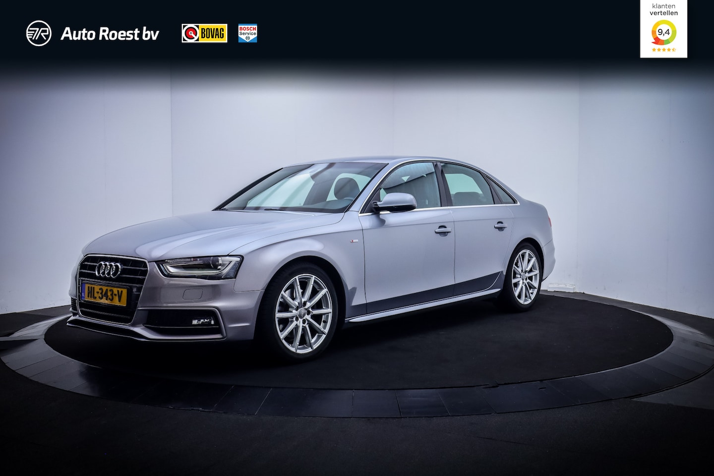Audi A4 Limousine - 1.8 TFSI S-Line NAVI | CLIMA | XENON | SPORTST. | PDC | CRUISE | BLUETOOTH | ½ LEER - AutoWereld.nl