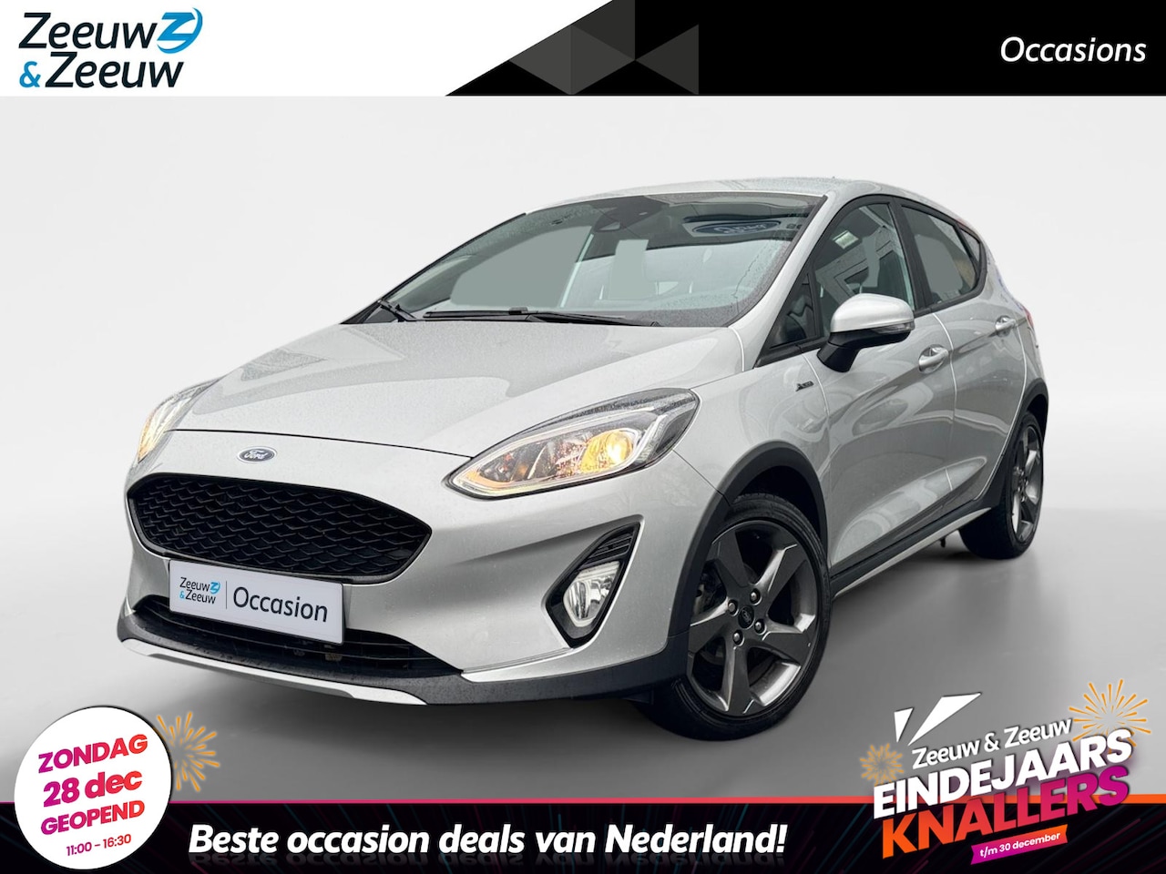 Ford Fiesta - 1.0 EcoBoost Active | Net binnen!  | Cruise C. | Climate Control | Navigatie | B&O Sound | - AutoWereld.nl