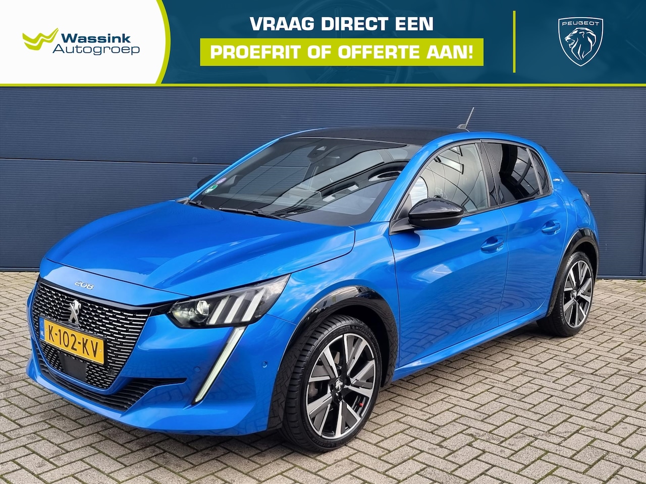 Peugeot 208 - 1.2 Turbo 100pk GT-Line | Navigatie | Parkeercamera | Parkeersensoren | LED | - AutoWereld.nl