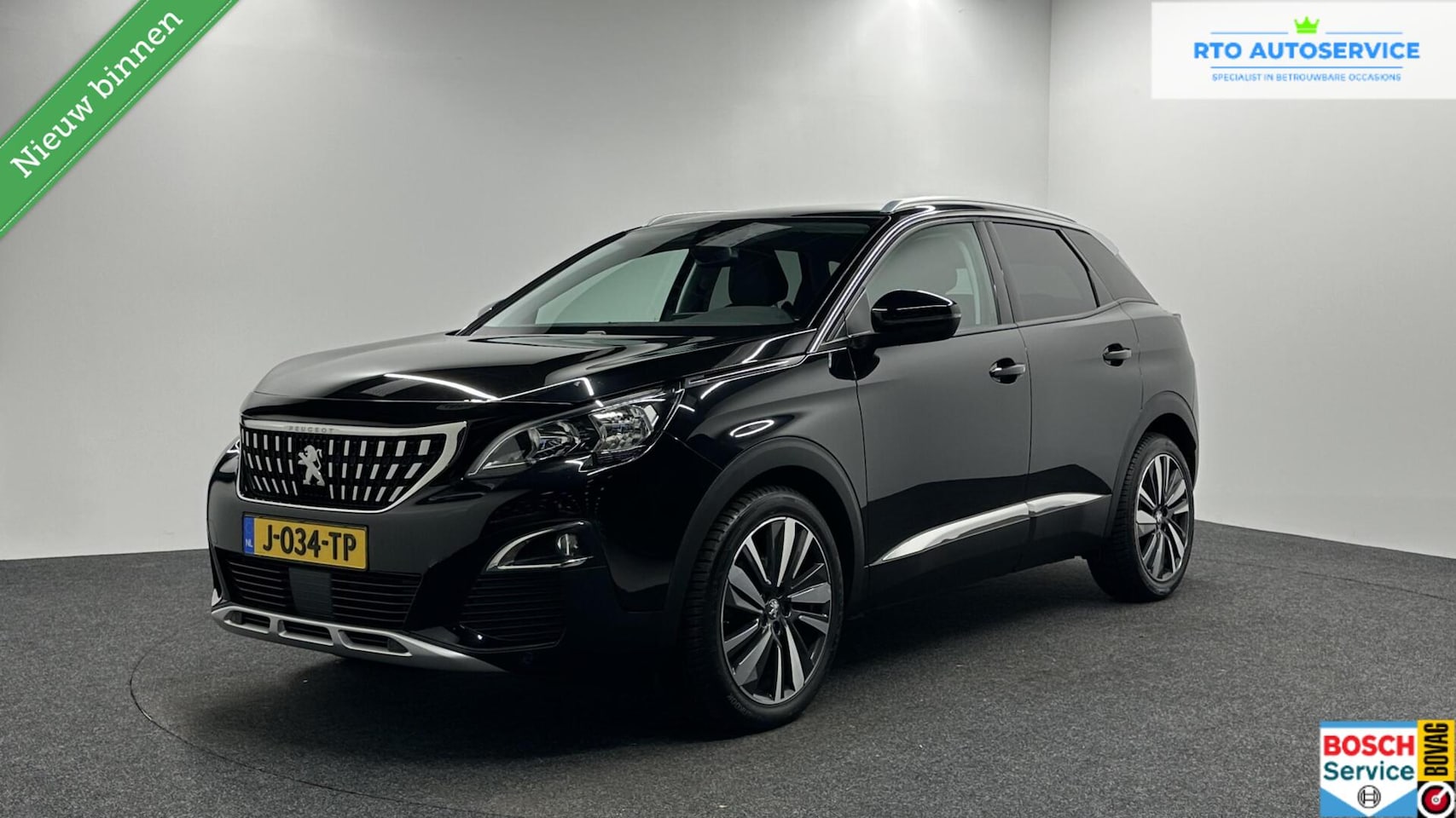Peugeot 3008 - 1.2 PureTech Blue Lease Premium CAMERA TREKHAAK NAVI ECC CARPLAY LM CRUISE LED. - AutoWereld.nl